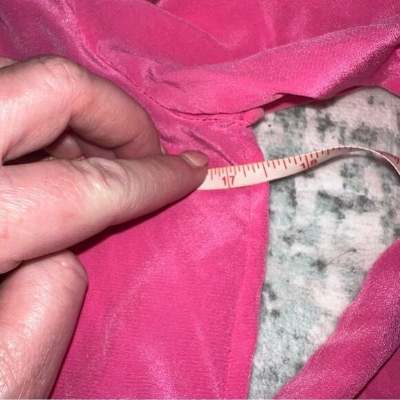 Lily Pulitzer Vibrant Pink Long Sleeve Blouse - Picture 3 of 7